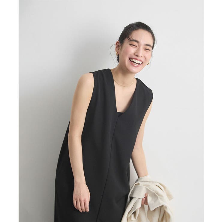 [前後2way]ベルト付きロングワンピース | futier land | 詳細画像10 