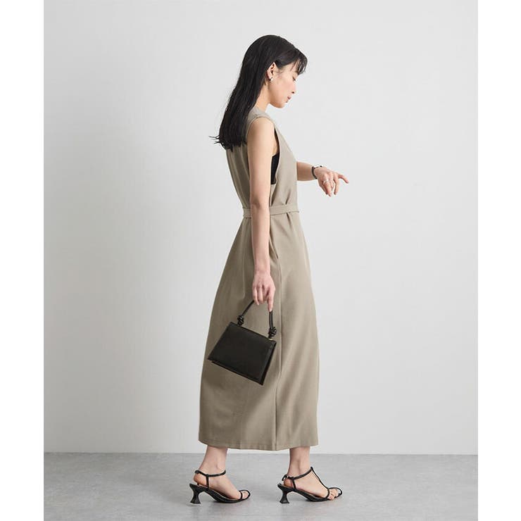 [前後2way]ベルト付きロングワンピース | futier land | 詳細画像16 