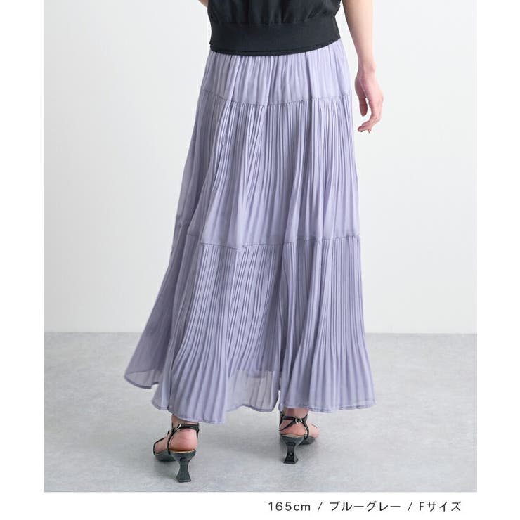 プリーツロングスカート | futier land | 詳細画像7 