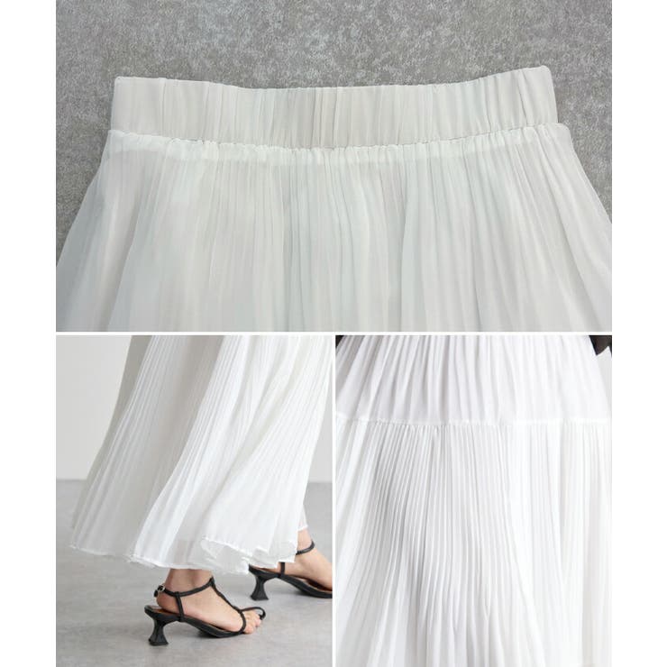 プリーツロングスカート | futier land | 詳細画像8 