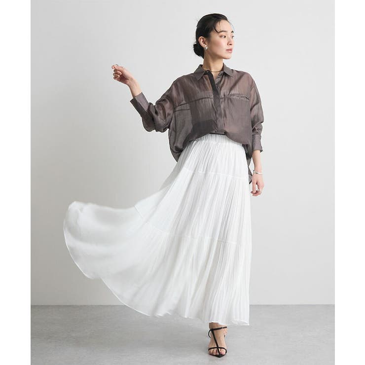 プリーツロングスカート | futier land | 詳細画像9 