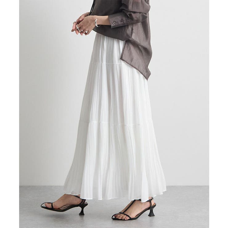 プリーツロングスカート | futier land | 詳細画像11 