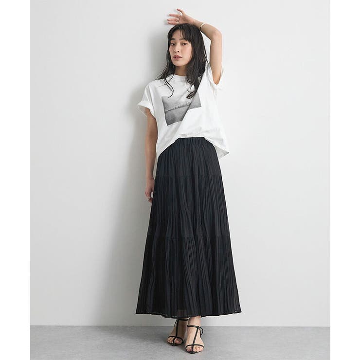 プリーツロングスカート | futier land | 詳細画像13 