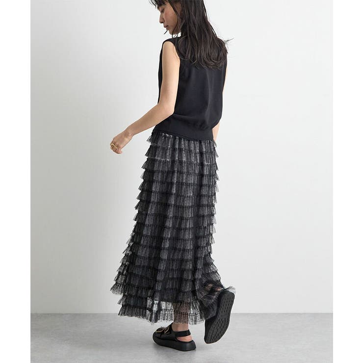 ドットティアードスカート | futier land | 詳細画像11 