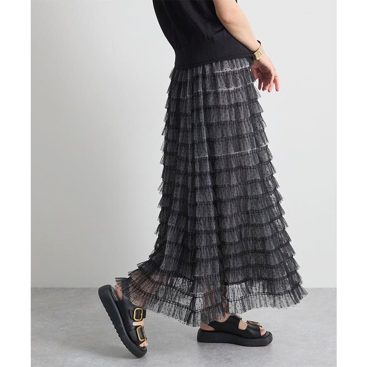 ドットティアードスカート | futier land | 詳細画像12 