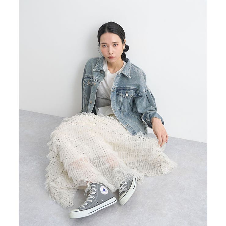 ドットティアードスカート | futier land | 詳細画像14 