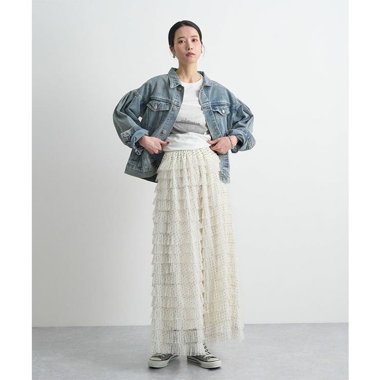 ドットティアードスカート | futier land | 詳細画像15 