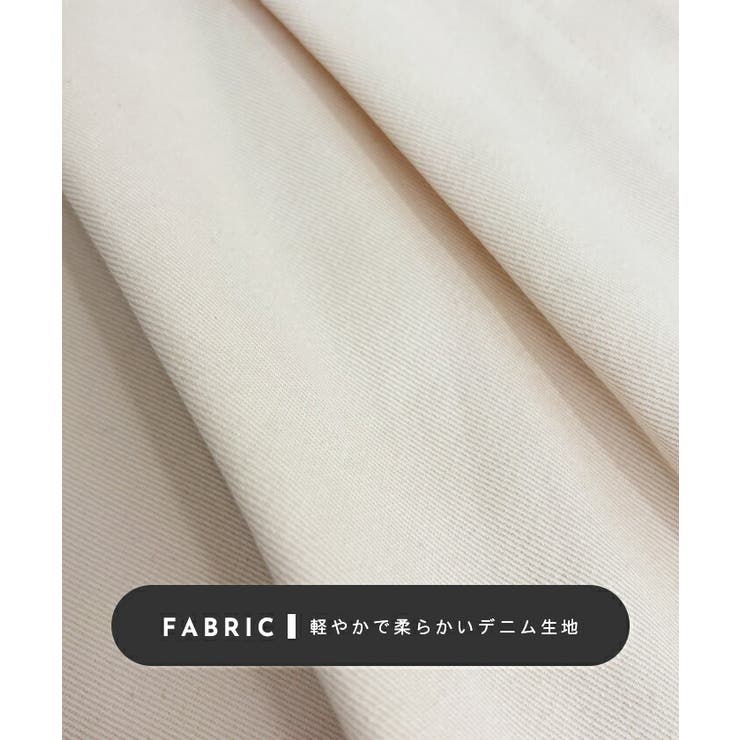 ベルト付きデニムワンピース | futier land | 詳細画像5 