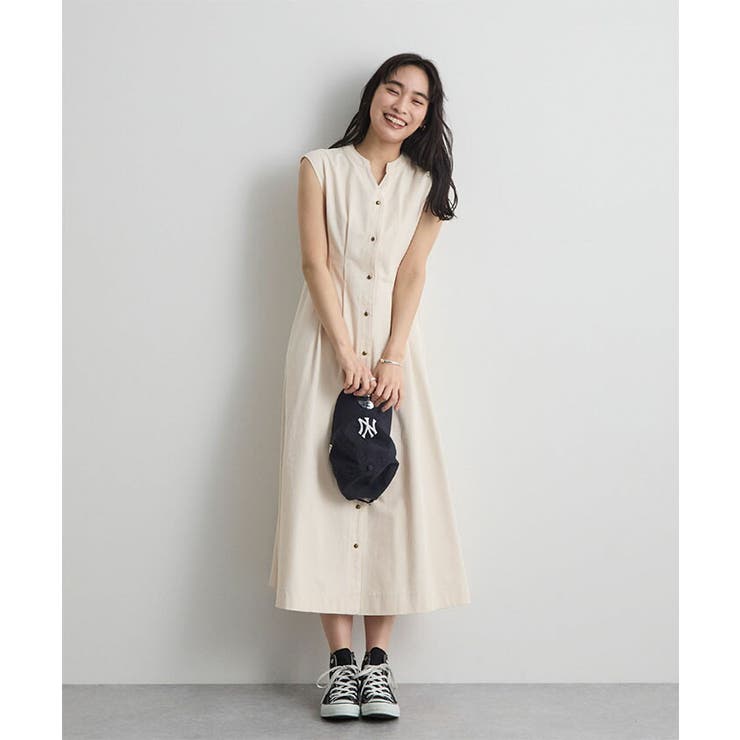 ベルト付きデニムワンピース | futier land | 詳細画像18 