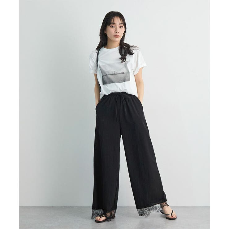 裾レースパンツ | futier land | 詳細画像11 