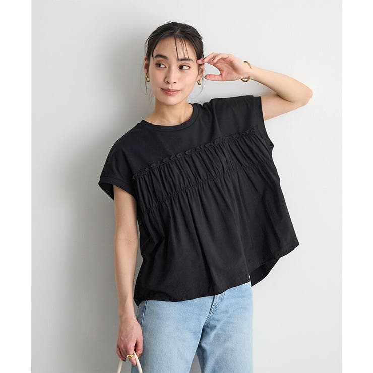 レース付きノースリーブTシャツ | futier land | 詳細画像8 