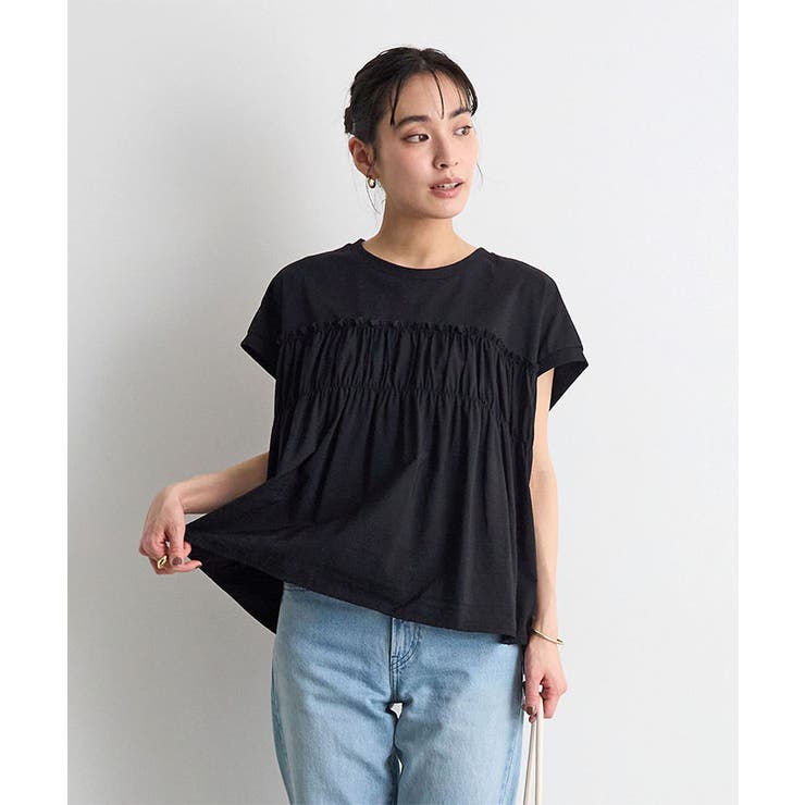 レース付きノースリーブTシャツ | futier land | 詳細画像9 