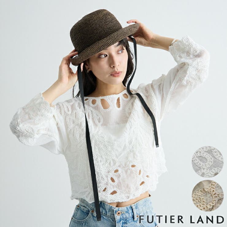 ホワイト | レーストップス | futier land