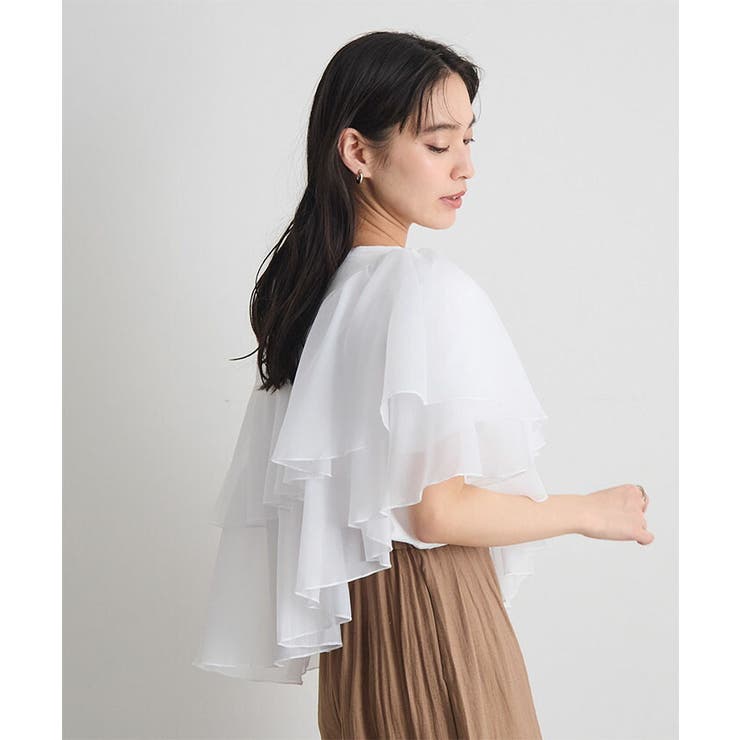 シフォンドッキングトップス | futier land | 詳細画像10 