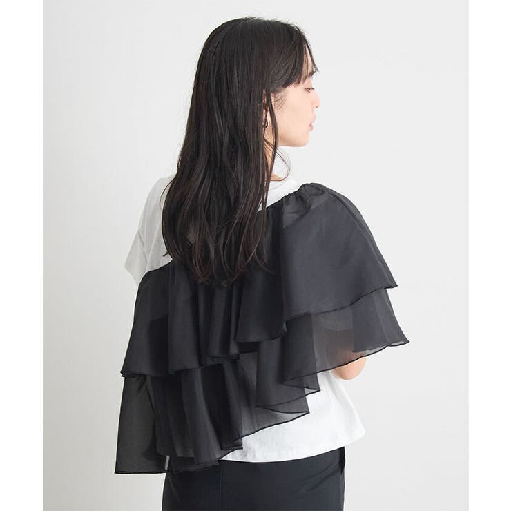 シフォンドッキングトップス | futier land | 詳細画像12 