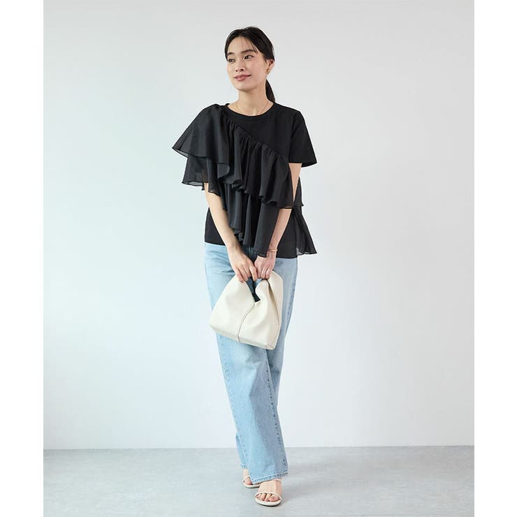 シフォンドッキングトップス | futier land | 詳細画像15 