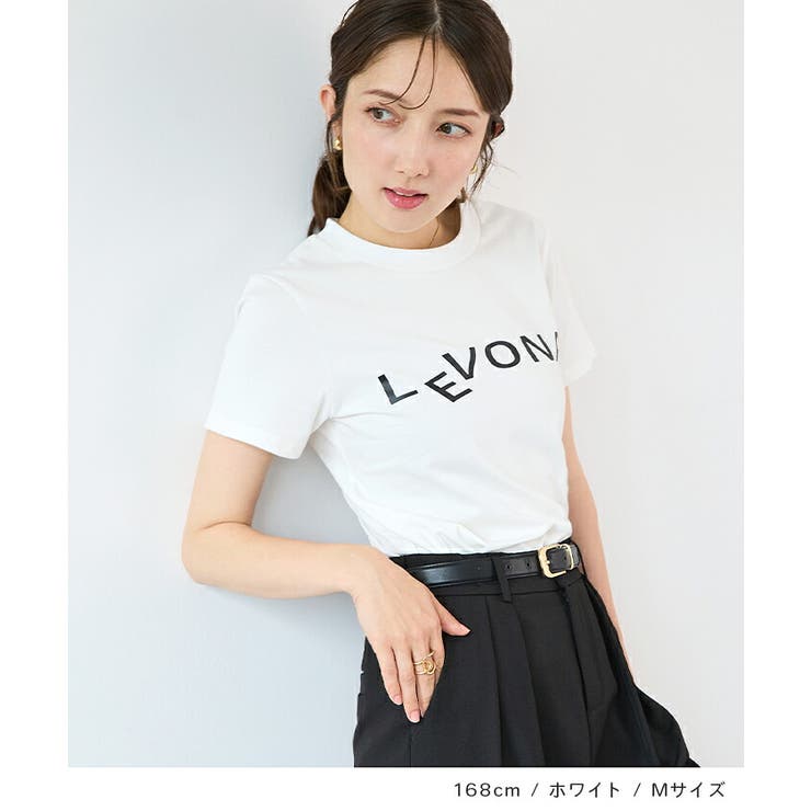 LEVONAロゴコンパクトTシャツ | futier land | 詳細画像6 