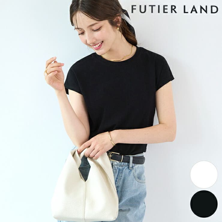 フライスフレンチスリーブTシャツ | futier land | 詳細画像1 