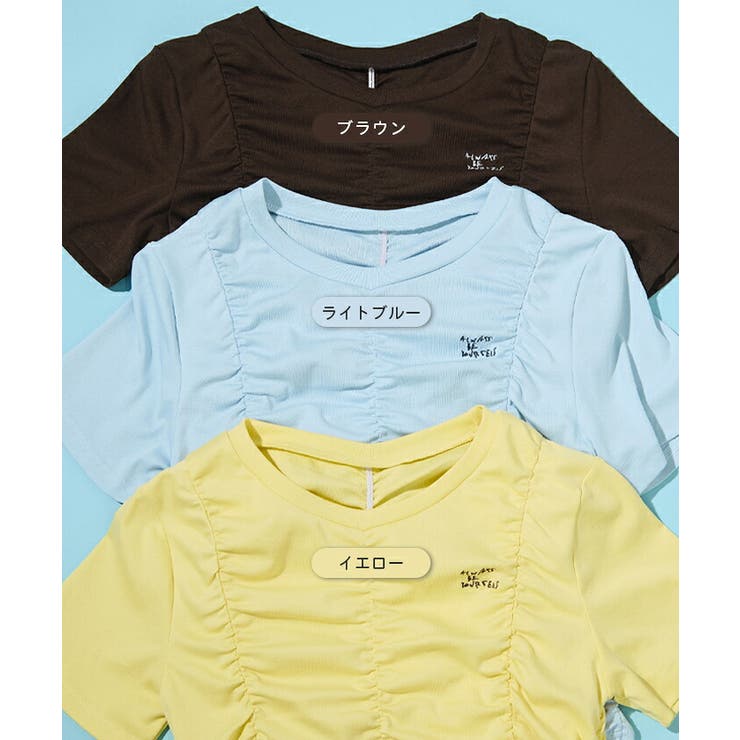 ギャザーTシャツ | futier land | 詳細画像3 