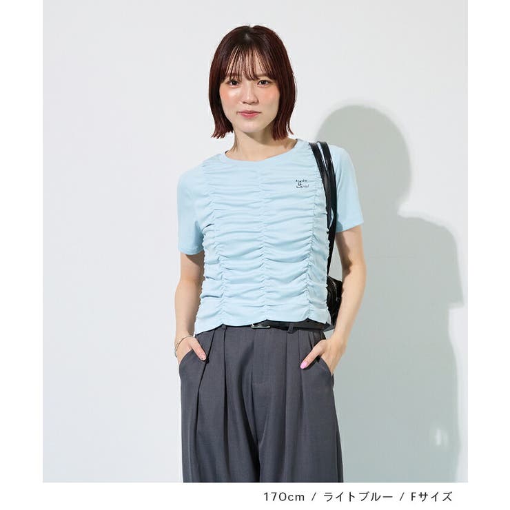 ギャザーTシャツ | futier land | 詳細画像7 