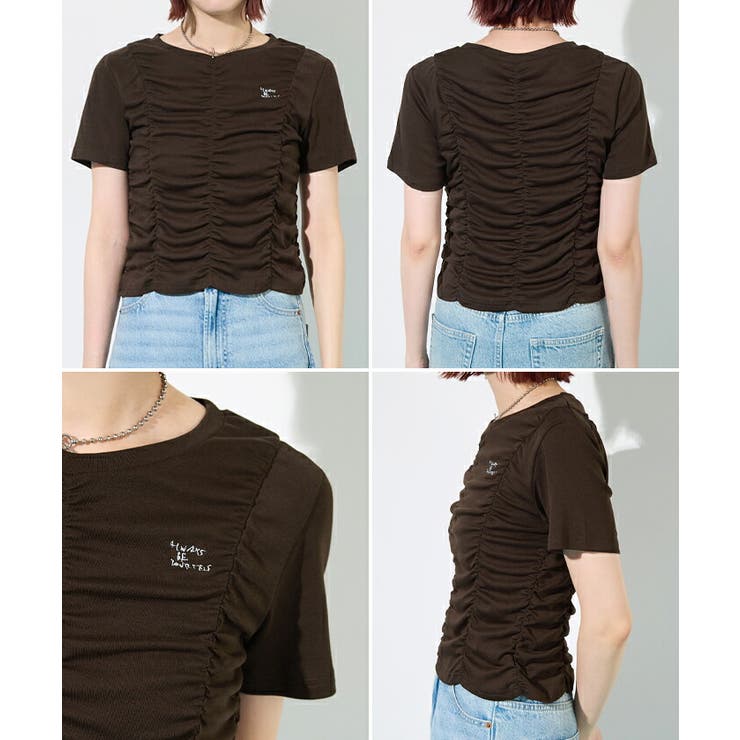 ギャザーTシャツ | futier land | 詳細画像9 