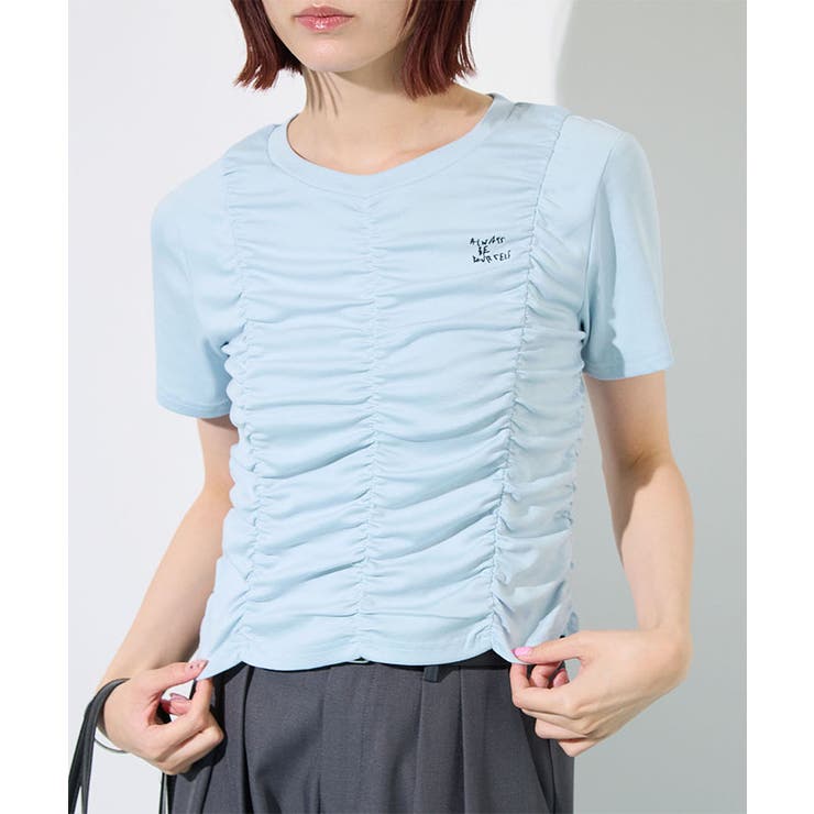 ギャザーTシャツ | futier land | 詳細画像13 