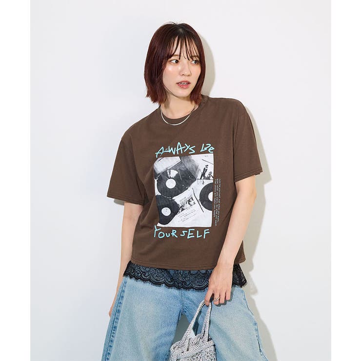ブラウン | オリジナルプリントTシャツ | futier land