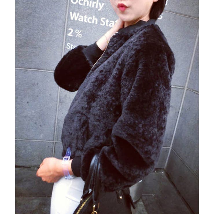 【秋冬新作】ブルゾン レディース ファー | futier land | 詳細画像7 