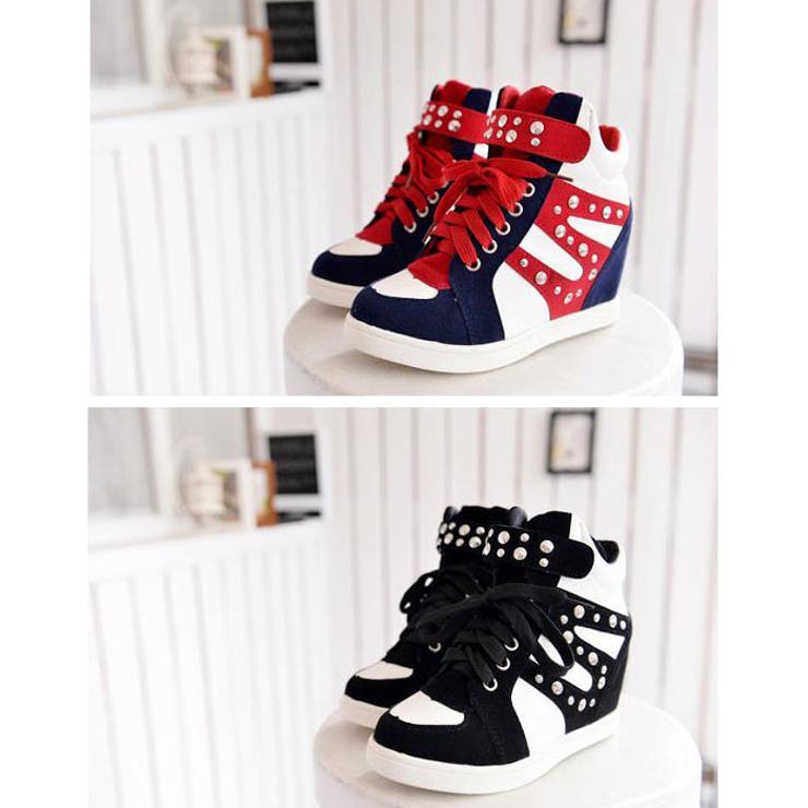 インヒールスニーカー レディース 疲れない 品番 Fi Futier Land フューティアランド のレディースファッション通販 Shoplist ショップリスト