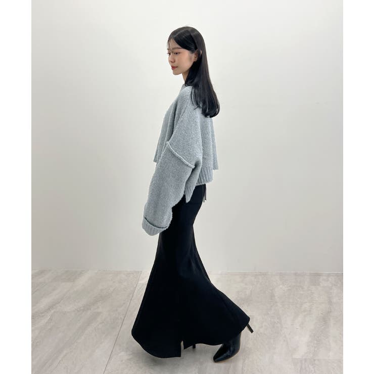 ふわふわな肌触り♪ワイドスリーブブークレニット | futier land | 詳細画像15 