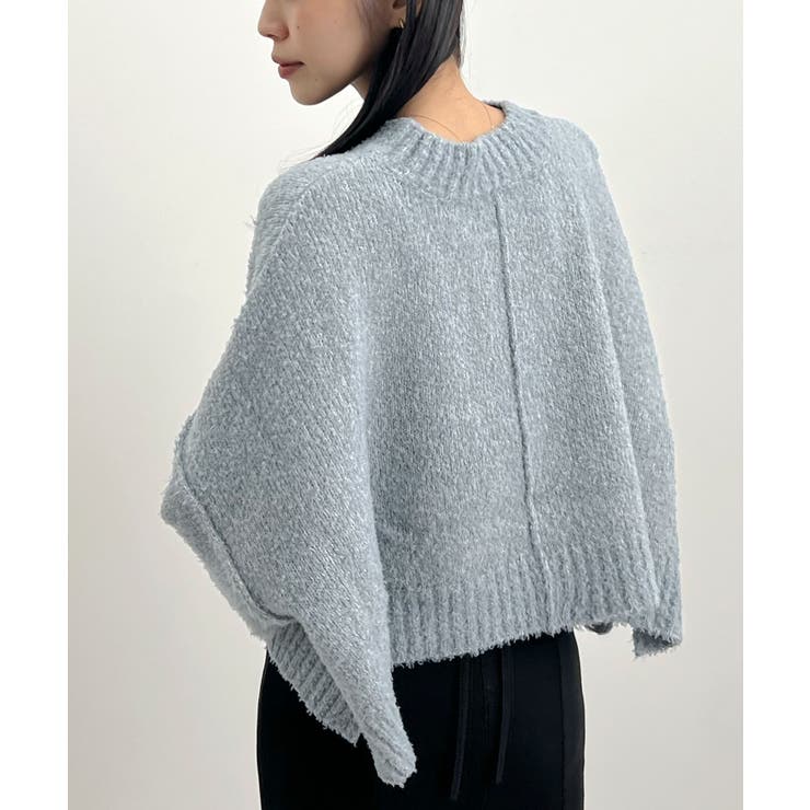 ふわふわな肌触り♪ワイドスリーブブークレニット | futier land | 詳細画像14 