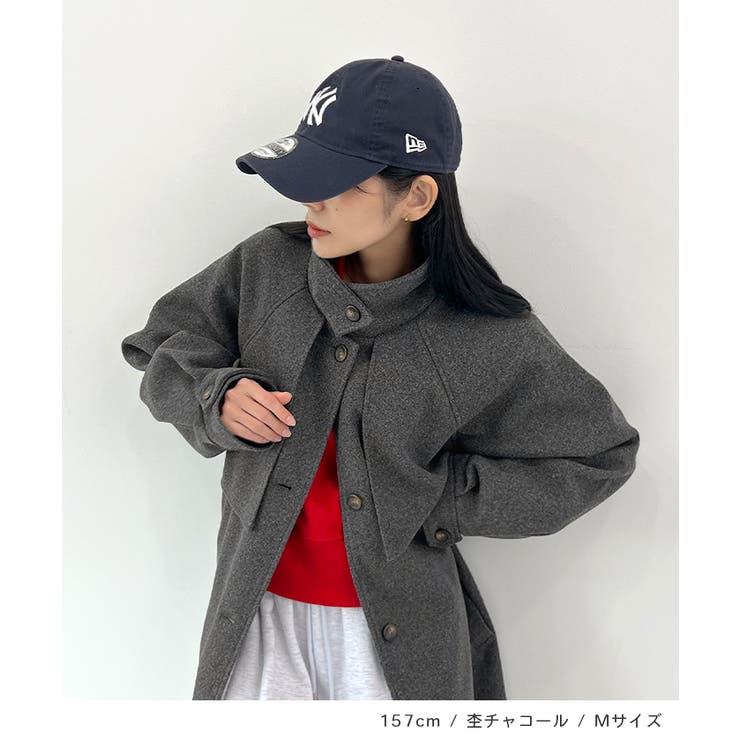 羽織るだけで完成する上質スタイル。アレンジカラーシングルロングコート | futier land | 詳細画像8 