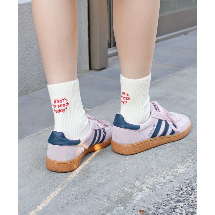 《ABYS》配色ロゴがアクセント。配色ロゴ刺繍ソックス | futier land | 詳細画像27 