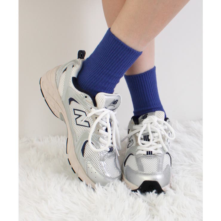 《ABYS》配色ロゴがアクセント。配色ロゴ刺繍ソックス | futier land | 詳細画像20 