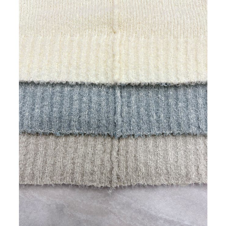 ふわふわな肌触り♪ワイドスリーブブークレニット | futier land | 詳細画像41 