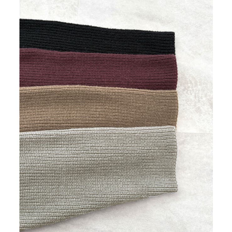 前後２wayでも華やぐ。zip付ミニ丈ニットワンピース | futier land | 詳細画像52 