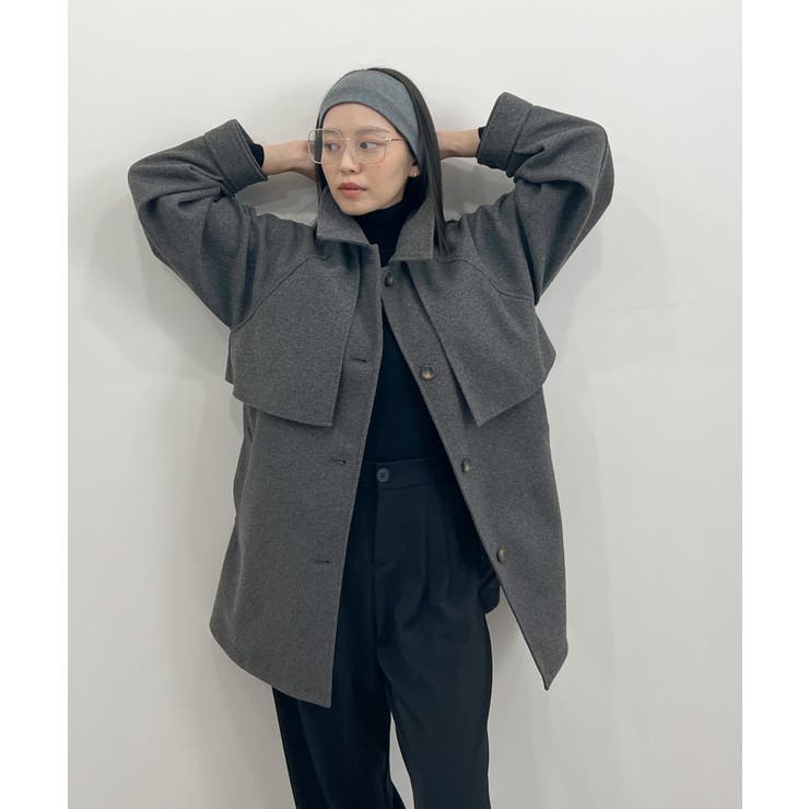 2wayカラーミドルコート | futier land | 詳細画像21 