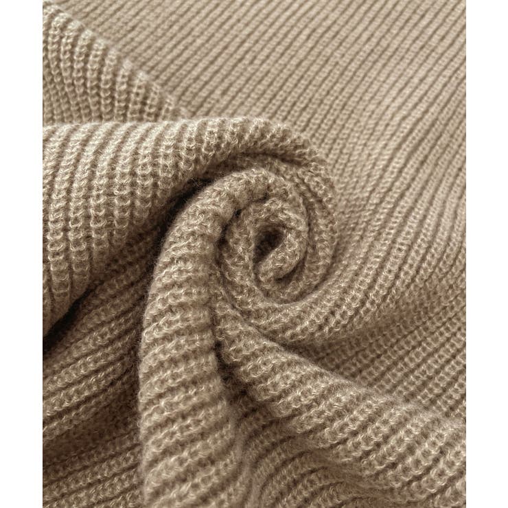 前後２wayでも華やぐ。zip付ミニ丈ニットワンピース | futier land | 詳細画像47 