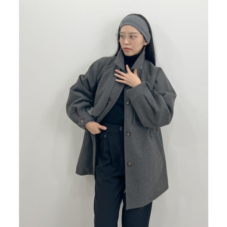 2wayカラーミドルコート | futier land | 詳細画像20 