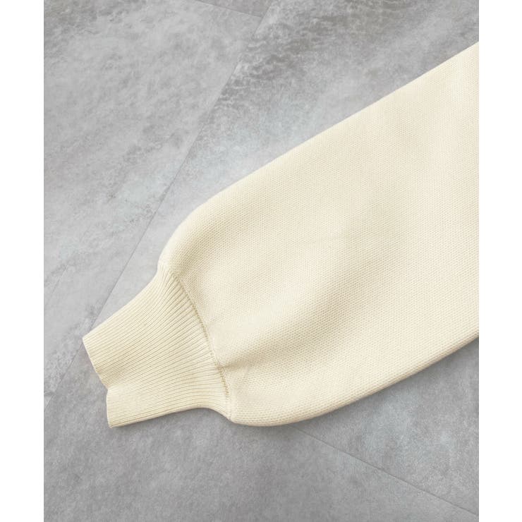 ゴールドボタンが映える。ヘンリーネックニットPO | futier land | 詳細画像42 