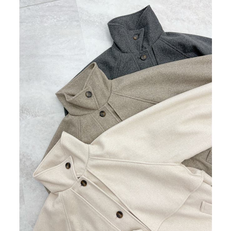 2wayカラーミドルコート | futier land | 詳細画像43 