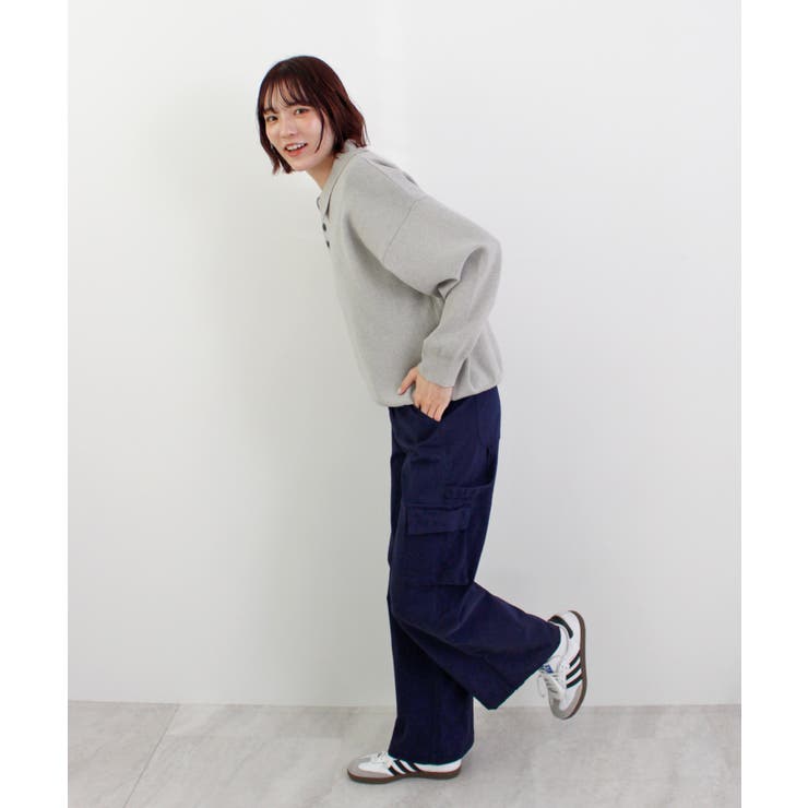 《ABYS》大人カジュアルが叶う。襟付きポロカラーニットトップス | futier land | 詳細画像41 