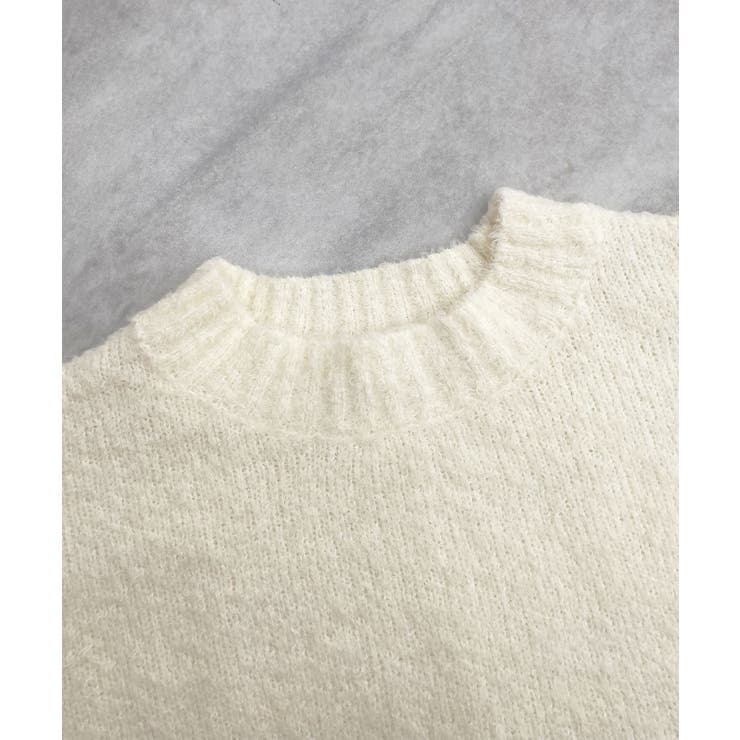 ふわふわな肌触り♪ワイドスリーブブークレニット | futier land | 詳細画像36 