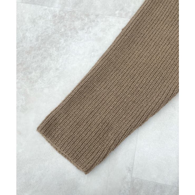 前後２wayでも華やぐ。zip付ミニ丈ニットワンピース | futier land | 詳細画像46 