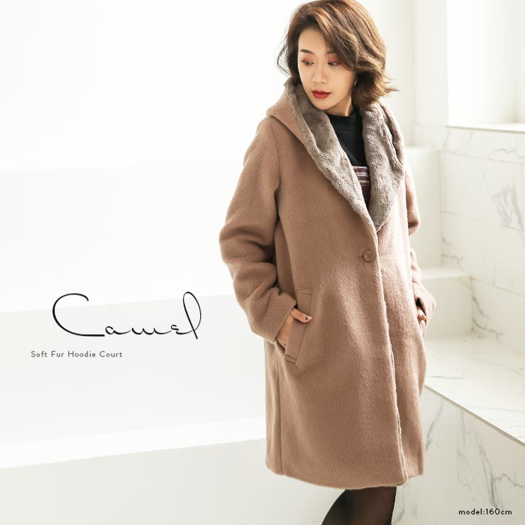 コート フーディ ハーフコート[品番：FI000005306]｜futier land