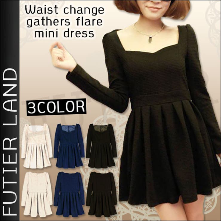 ワンピース フレア ミニワンピ 品番 Fi Futier Land フューティアランド のレディースファッション通販 Shoplist ショップリスト