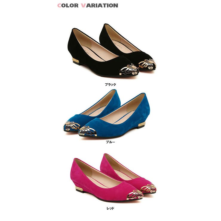 ペタンコ パンプス スエード | futier land | 詳細画像7 