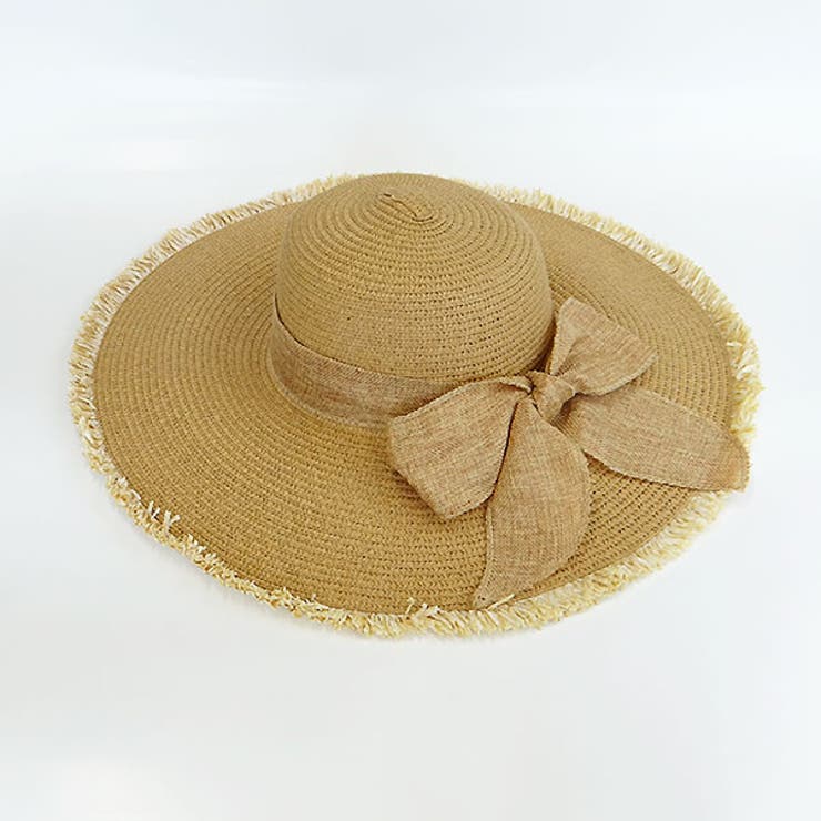 麦わら帽子 ストローハット シンプル | futier land | 詳細画像5 