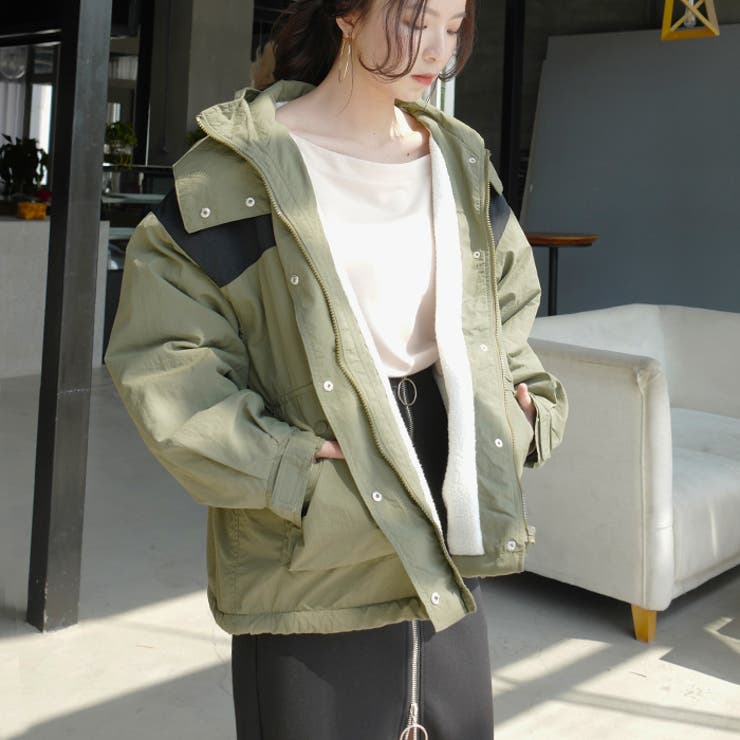 モッズコート 配色 ショート丈 | futier land | 詳細画像9 