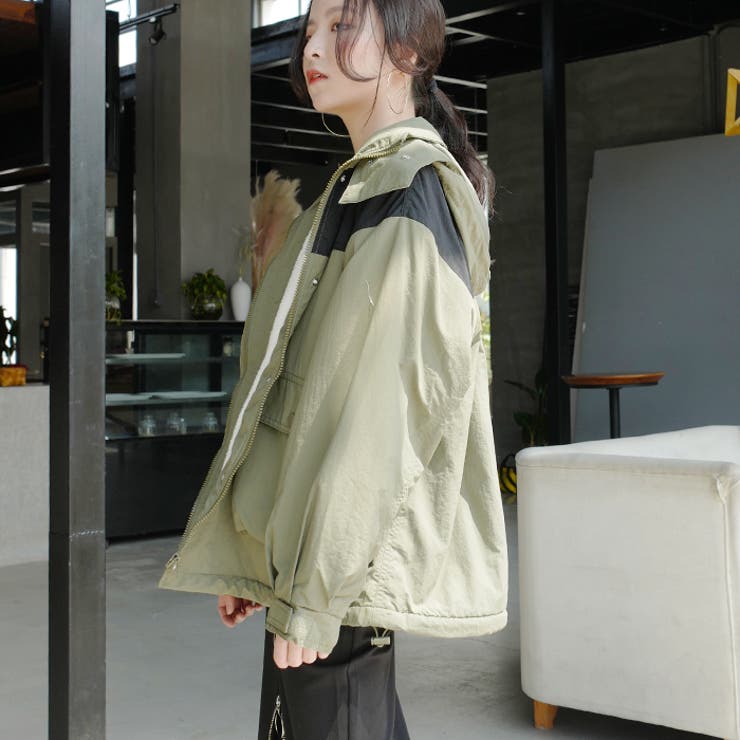 モッズコート 配色 ショート丈 | futier land | 詳細画像10 